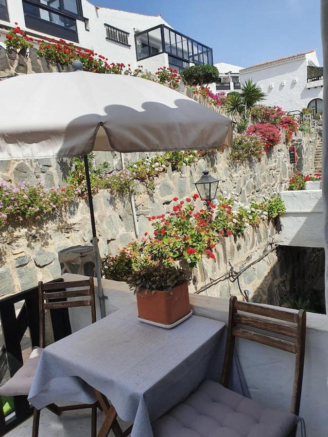 Very Romantic Seaview Apartment Patalavaca Mogan With Warm Pool Екстер'єр фото