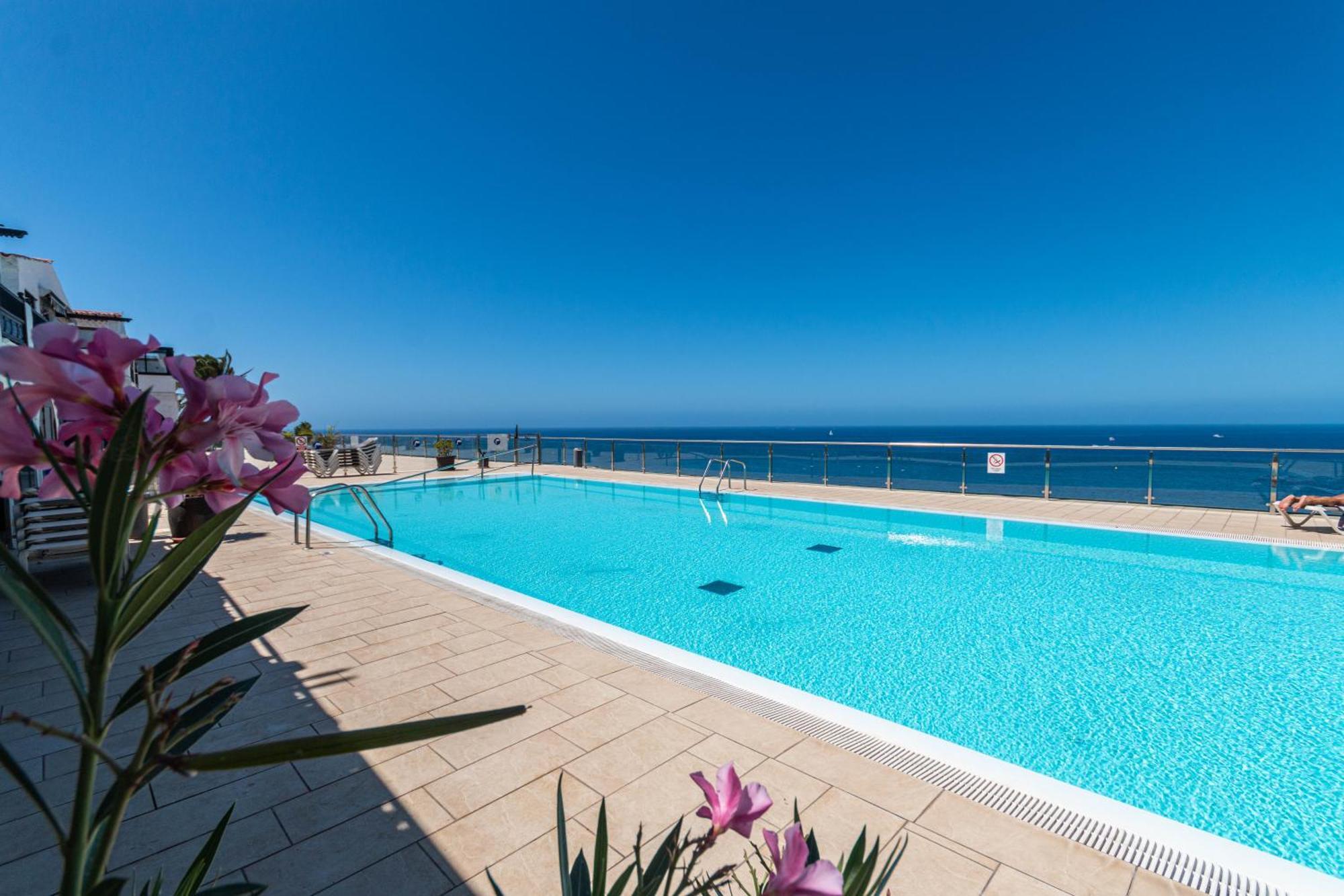 Very Romantic Seaview Apartment Patalavaca Mogan With Warm Pool Екстер'єр фото